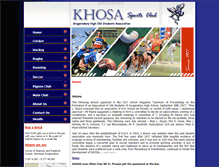 Tablet Screenshot of khosa.co.za
